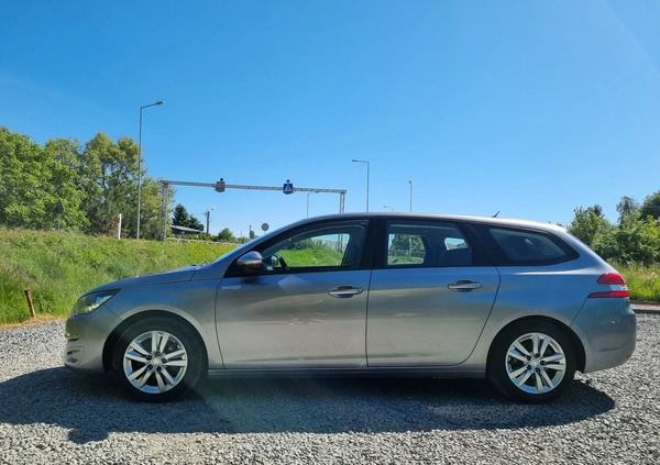 Peugeot 308 cena 36500 przebieg: 164000, rok produkcji 2015 z Głubczyce małe 301